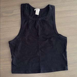 Racerback Crop Tank Top